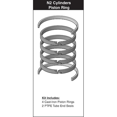 Hydro-Line - After Market Parts Hydraulic Cylinder Repair Kit- 3-1/4 Piston Kit N5-511-065